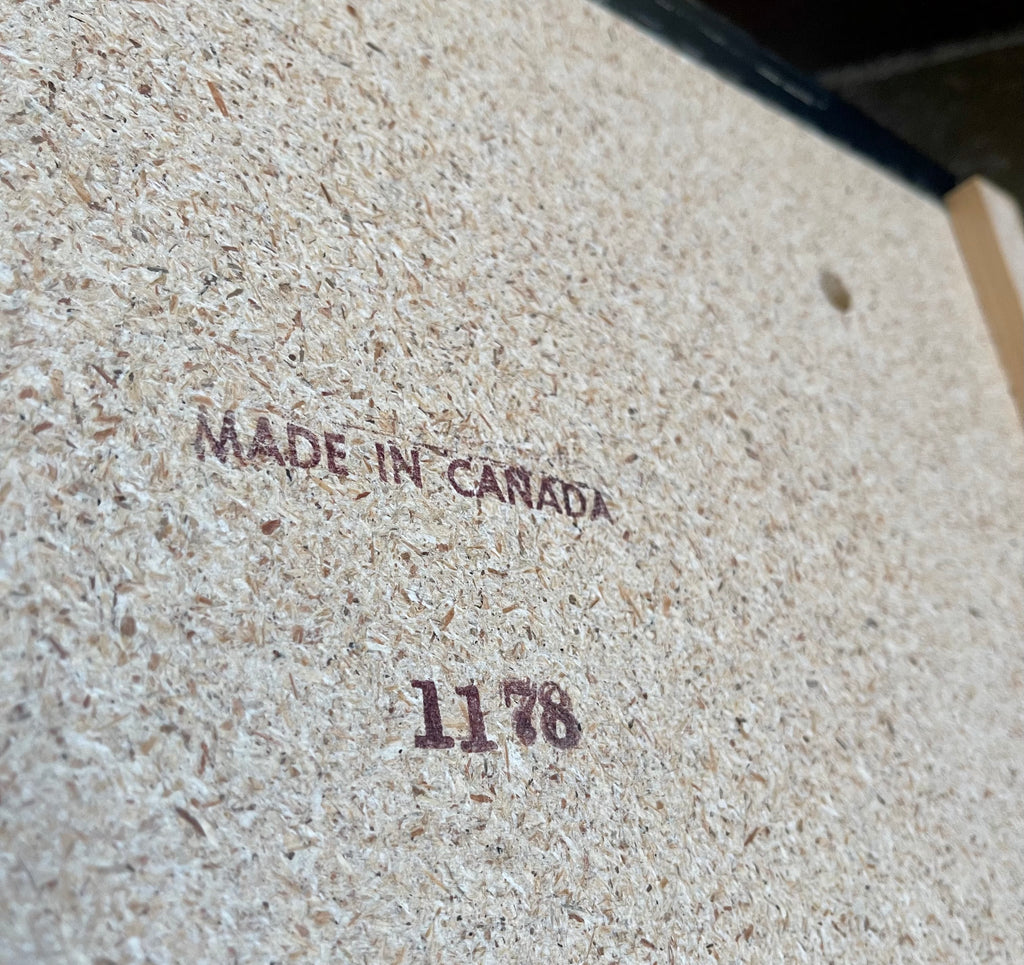Teak Phone/Entranceway Bench Made in Canada