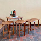Mid Century Nesting Tables by Poul Hundevad