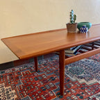Grete Jalk Danish Teak Coffee Table - Mr. Mansfield Vintage