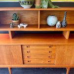Load image into Gallery viewer, Teak Credenza with Hutch - Mr. Mansfield Vintage