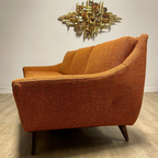 Small fabric indent on lower side of vintage House of Braemore sofa