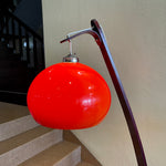 Load image into Gallery viewer, Cherrywood Floor Lamp With Acrylic Shade

