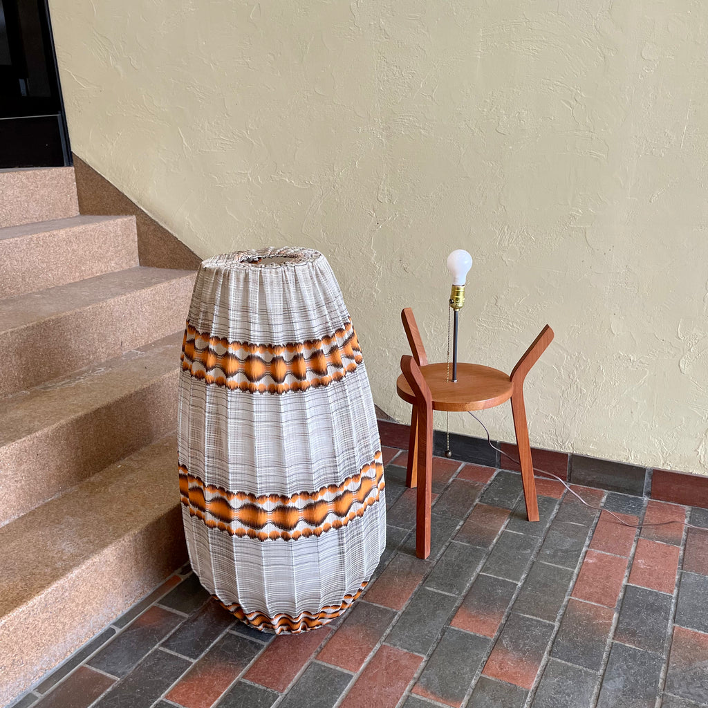 1960s Danish Teak Tripod Pod Floor Lamp