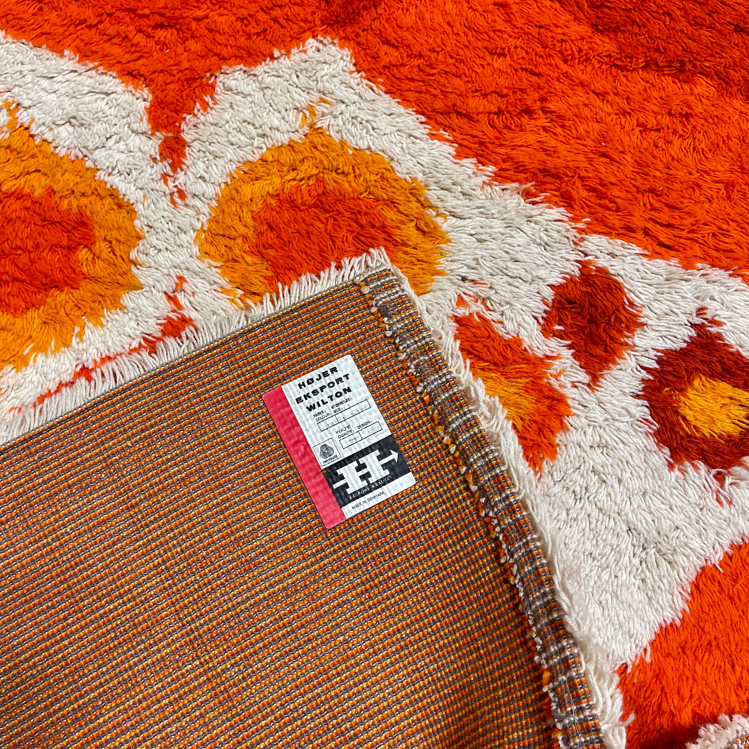 HeJER EKSPORT WILTON Rya Rug / Carpet - Mr. Mansfield Vintage