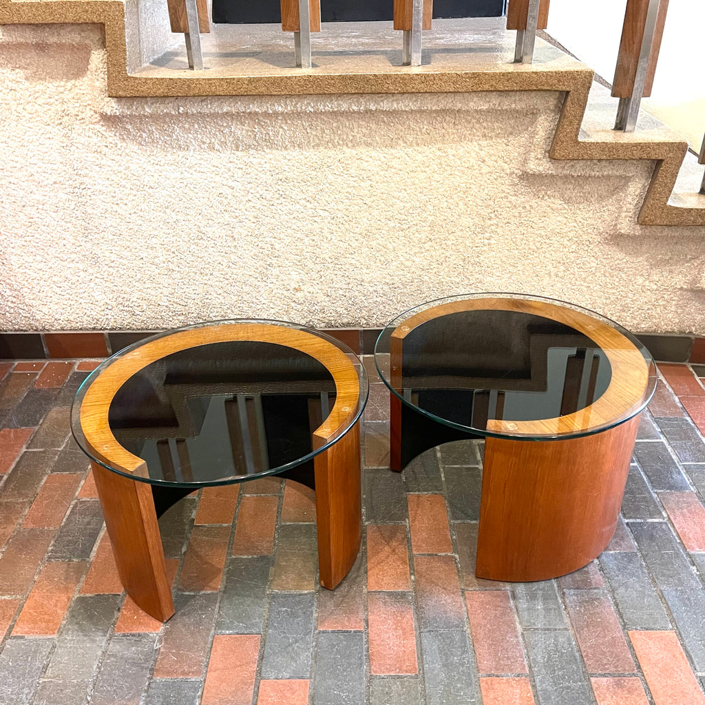R.S. Associates “LUNAR” Side Tables