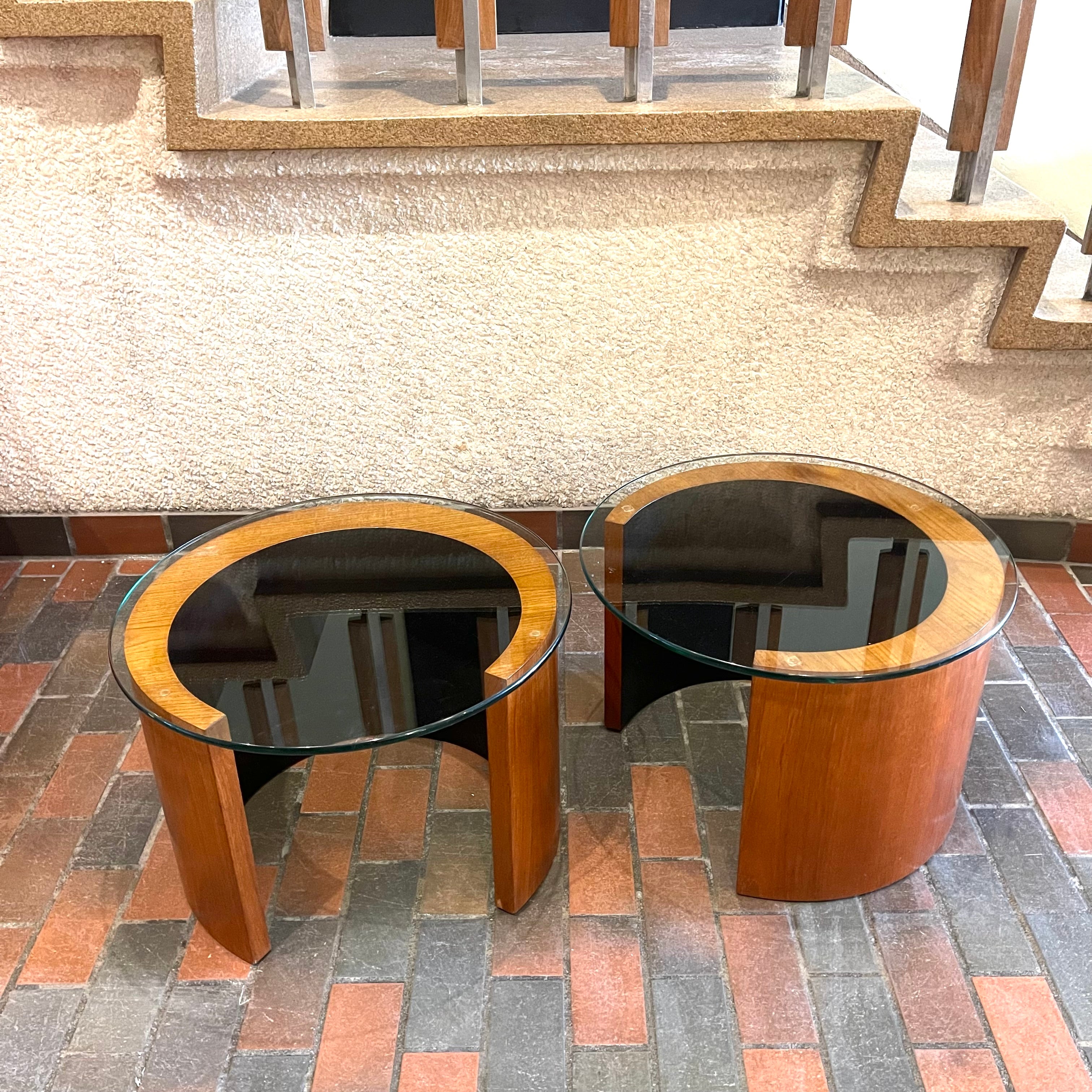R.S. Associates “LUNAR” Side Tables