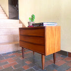 Teak Three Drawer Chest of Drawers - Mr. Mansfield Vintage