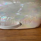 Opalescent VITREX Ceramic 80s DECO Table Lamp Mr. Mansfield Vintage