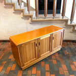 Load image into Gallery viewer, Small Teak Credenza / Entertainment Unit