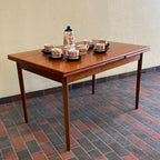 Midcentury Teak Expanding Dining Table