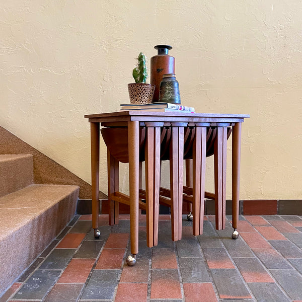 Mid Century Nesting Tables by Poul Hundevad