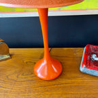 Orange Laurel Teardrop Table Lamp Model H-929 Mr. Mansfield Vintage