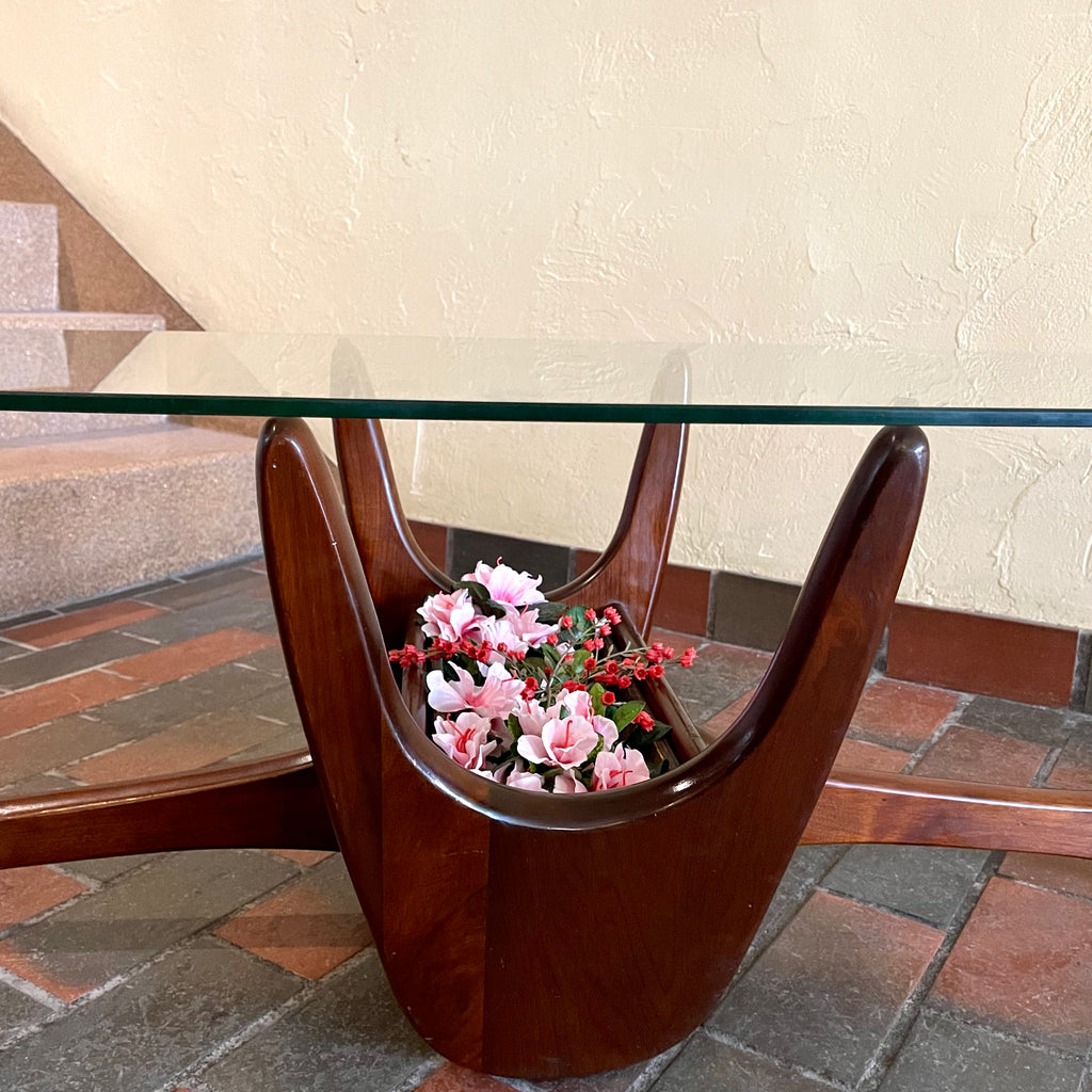 Kroehler Walnut Coffee / Cocktail Table - Mr. Mansfield Vintage