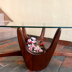 Kroehler Walnut Coffee / Cocktail Table - Mr. Mansfield Vintage