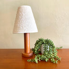 Small Solid Teak Lamp - Mr. Mansfield Vintage