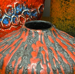 Load image into Gallery viewer, CERAMANO. RUBIN Glaze West German Pottery Vase