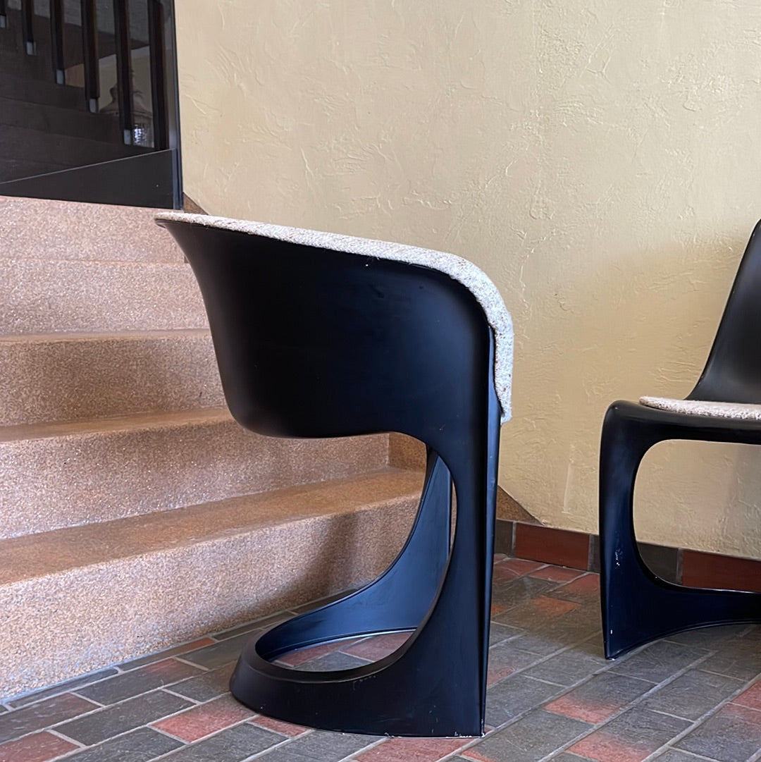 4 Stacking Danish Dining Chairs by Steen Ostergaard Cado