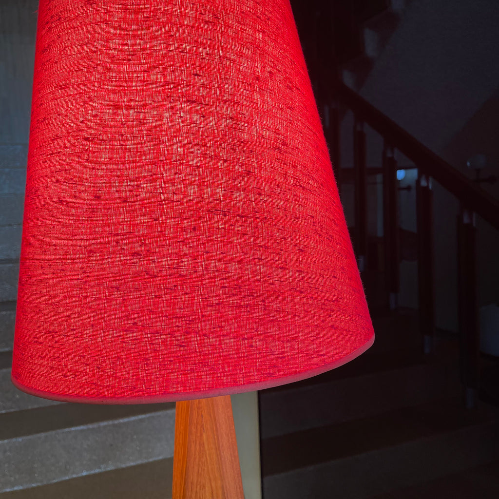 Teak “Zig Zag” Floor Lamp - Mr. Mansfield Vintage