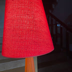Teak “Zig Zag” Floor Lamp - Mr. Mansfield Vintage