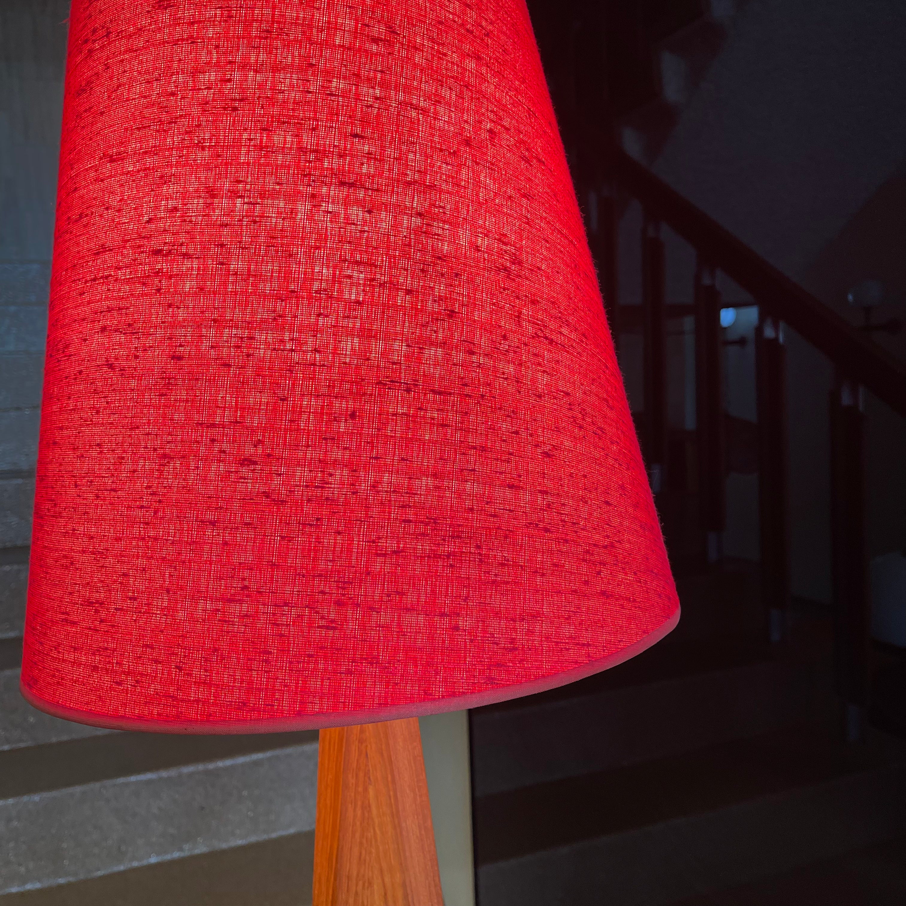 Teak “Zig Zag” Floor Lamp - Mr. Mansfield Vintage