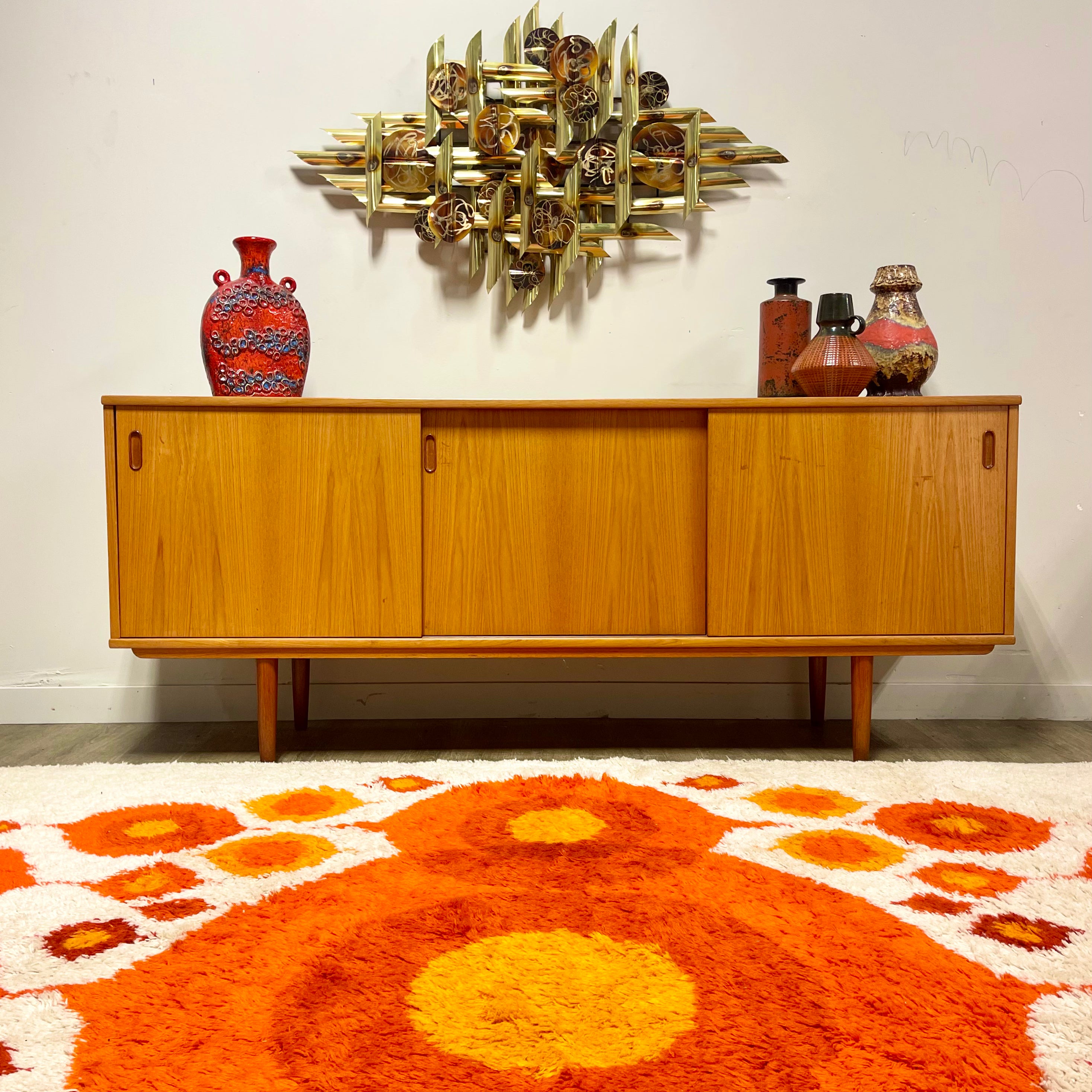 HeJER EKSPORT WILTON Rya Rug / Carpet - Mr. Mansfield Vintage