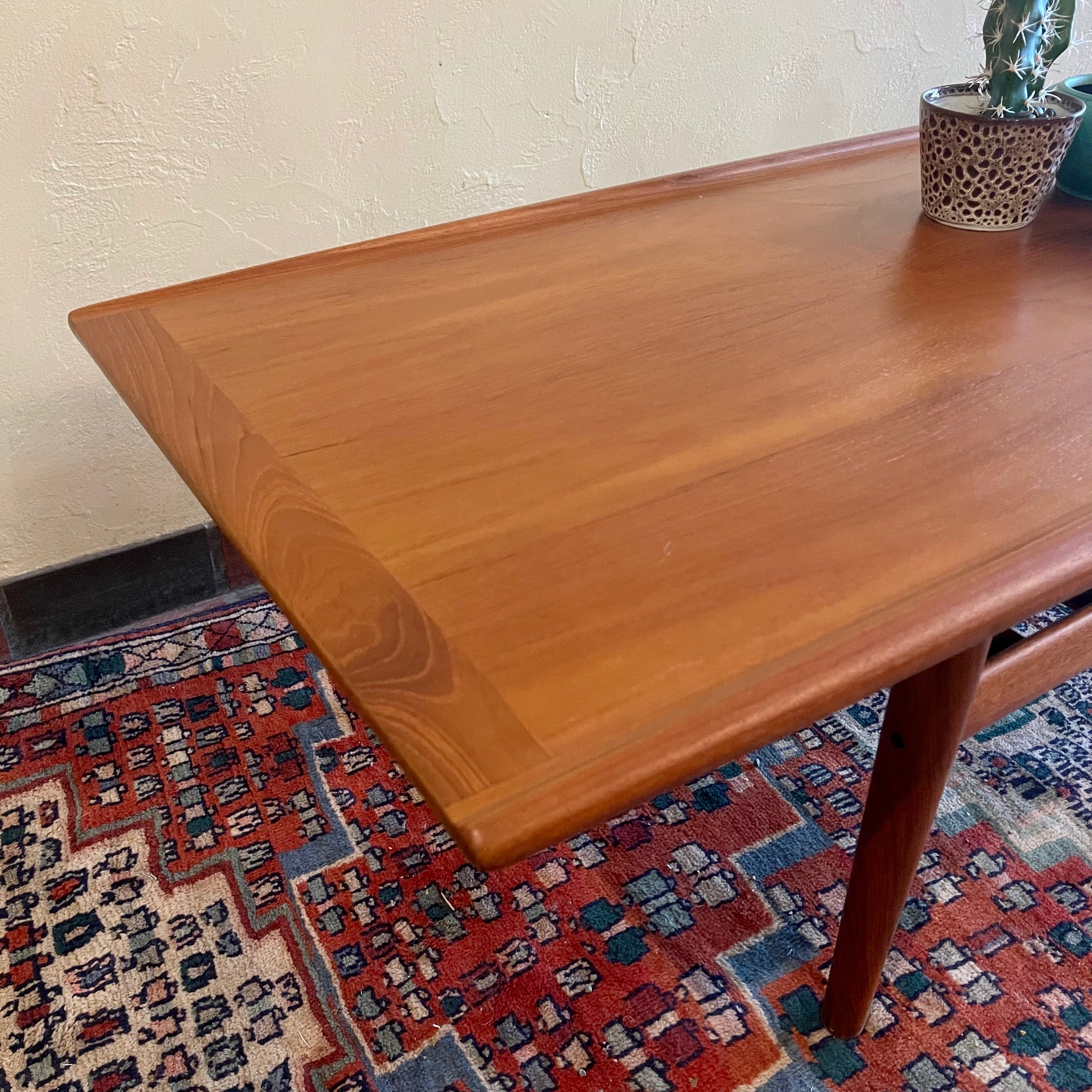 Grete Jalk Danish Teak Coffee Table - Mr. Mansfield Vintage