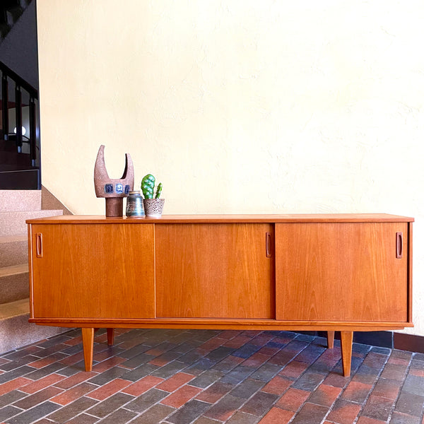 Danish Teak Credenza by FAARUP MOBELFABRIK