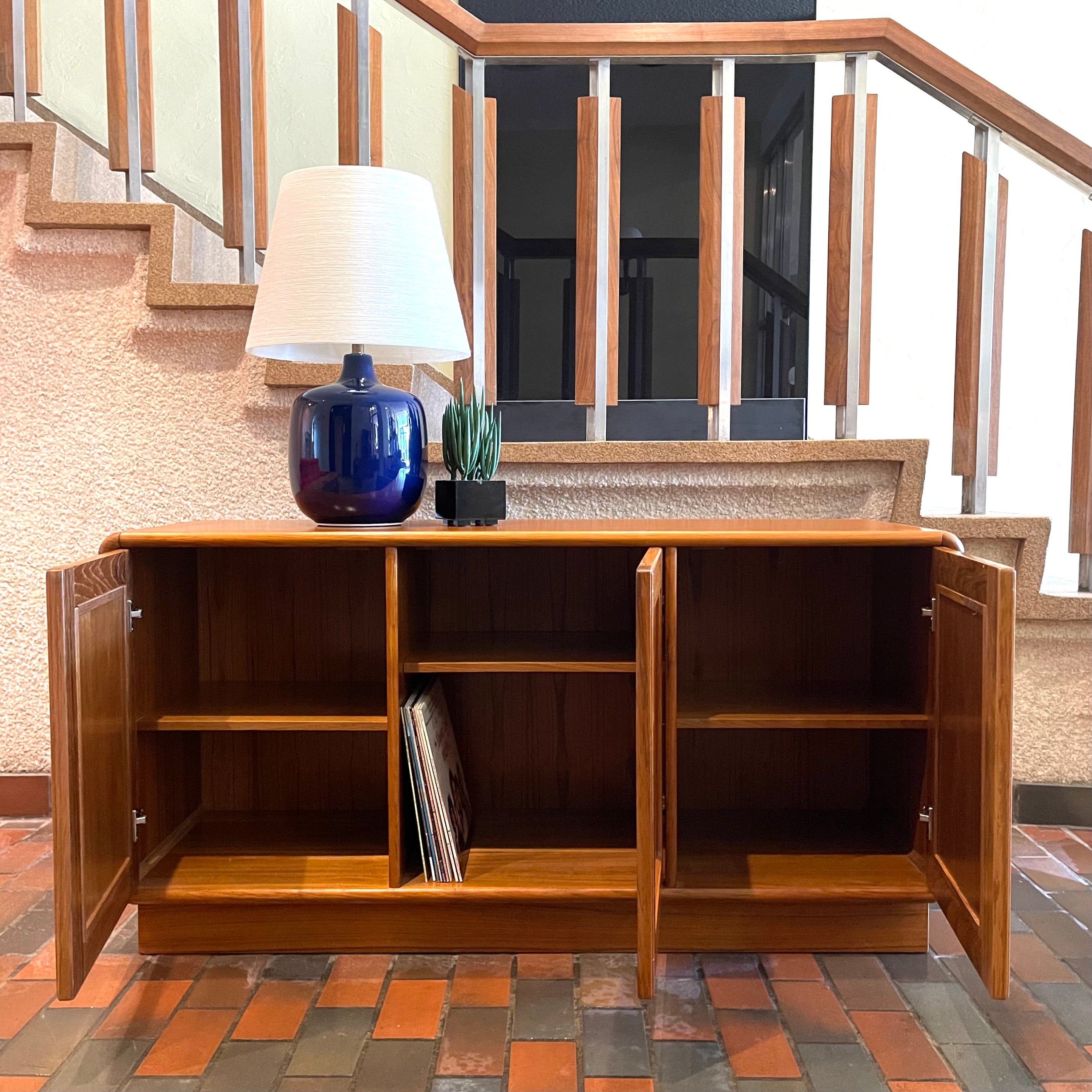 Small Teak Credenza / Entertainment Unit