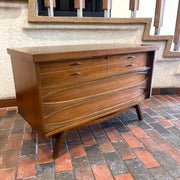 Vintage Walnut Cedar Chest