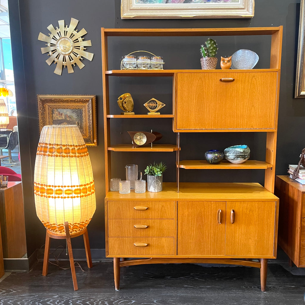 Vintage Teak Bookcase / Bar/ Room Divider by G-Plan. Mr. Mansfield Vintage