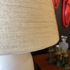 Vintage White LOTTE Lamp - Mr. Mansfield Vintage