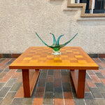 Load image into Gallery viewer, Teak Checker Board Coffee Table by Cado