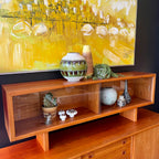 Teak Credenza with Hutch - Mr. Mansfield Vintage