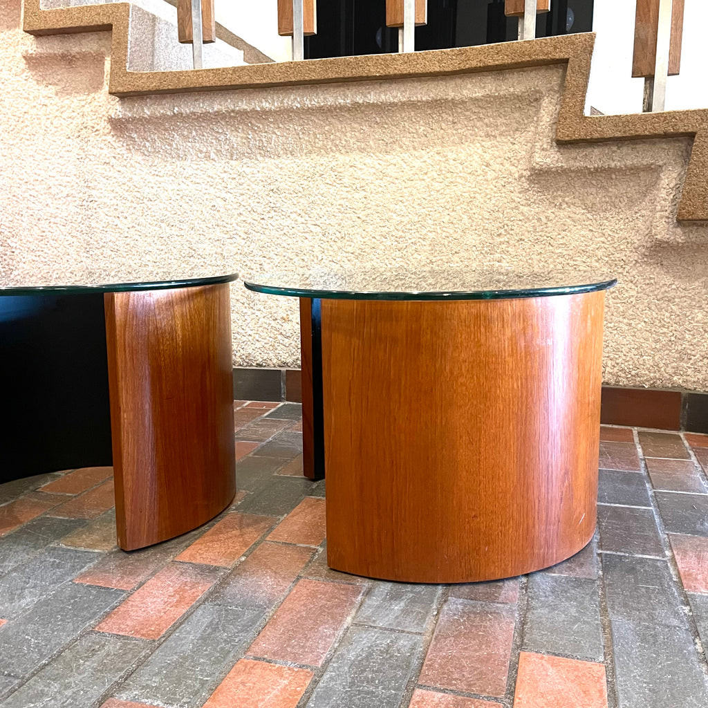 R.S. Associates “LUNAR” Side Tables