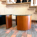 R.S. Associates “LUNAR” Side Tables