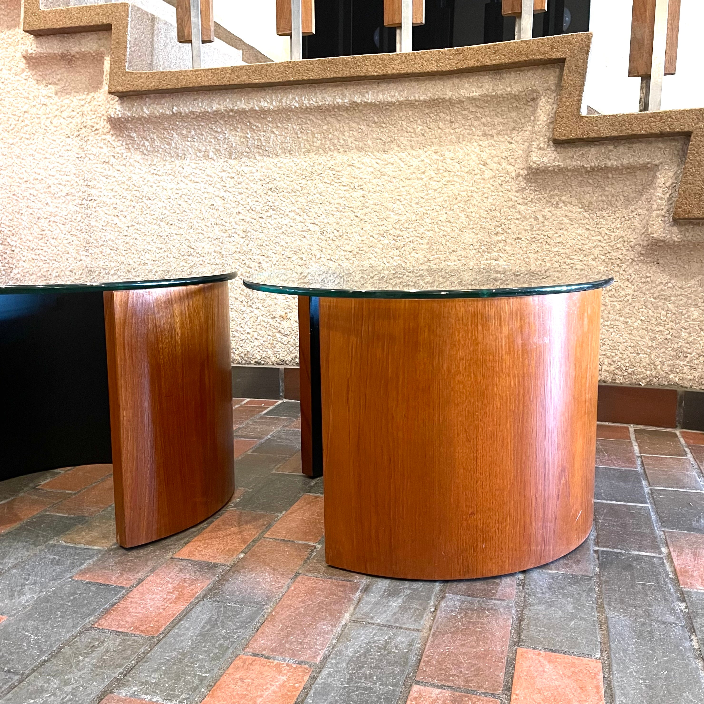 R.S. Associates “LUNAR” Side Tables