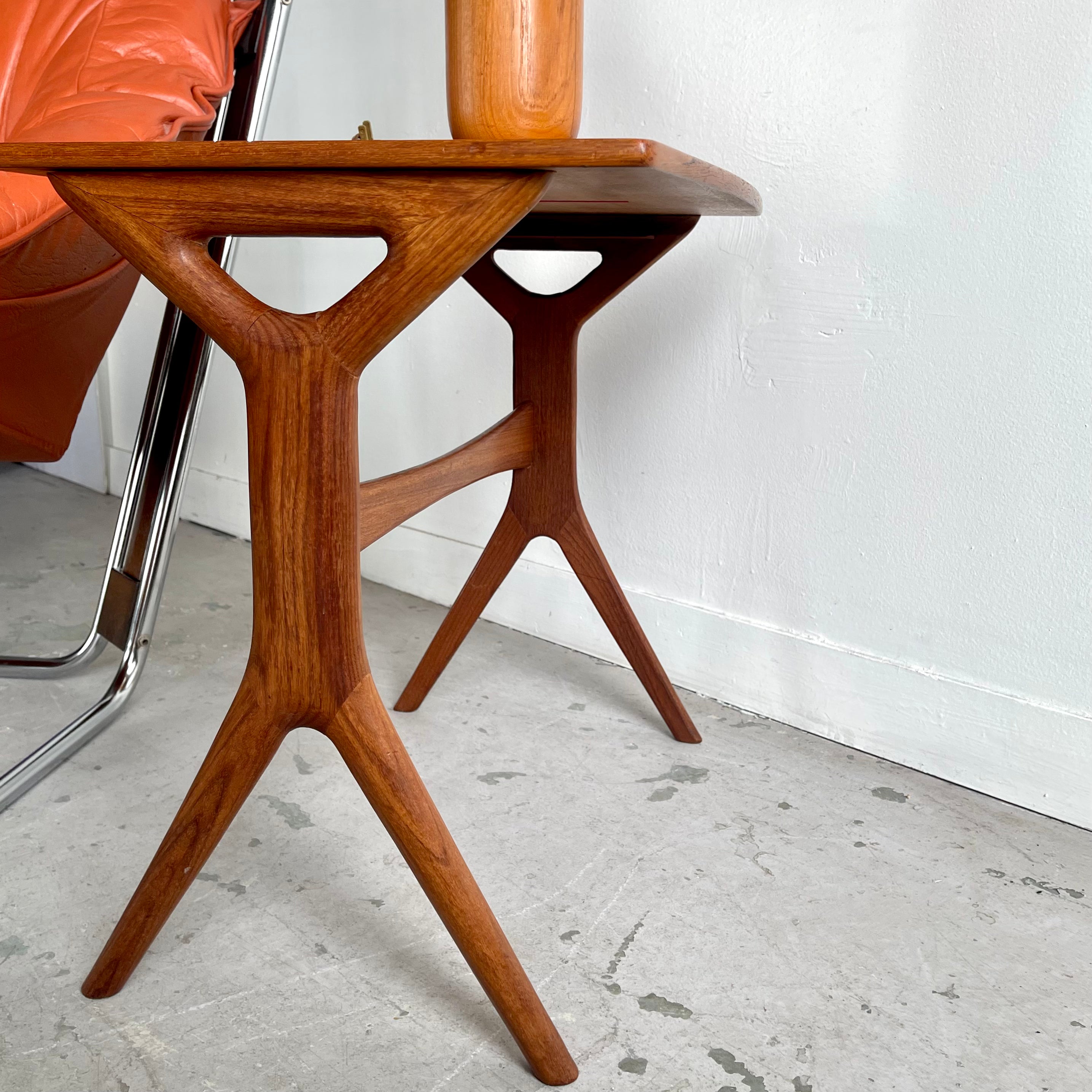 Stylish Teak Side Table by Johannes Andersen