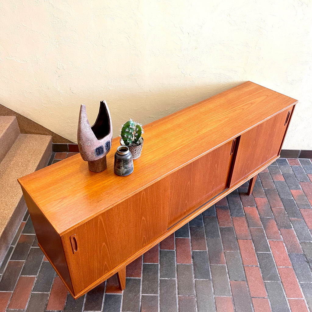Danish Teak Credenza by FAARUP MOBELFABRIK Mansfield Vintage