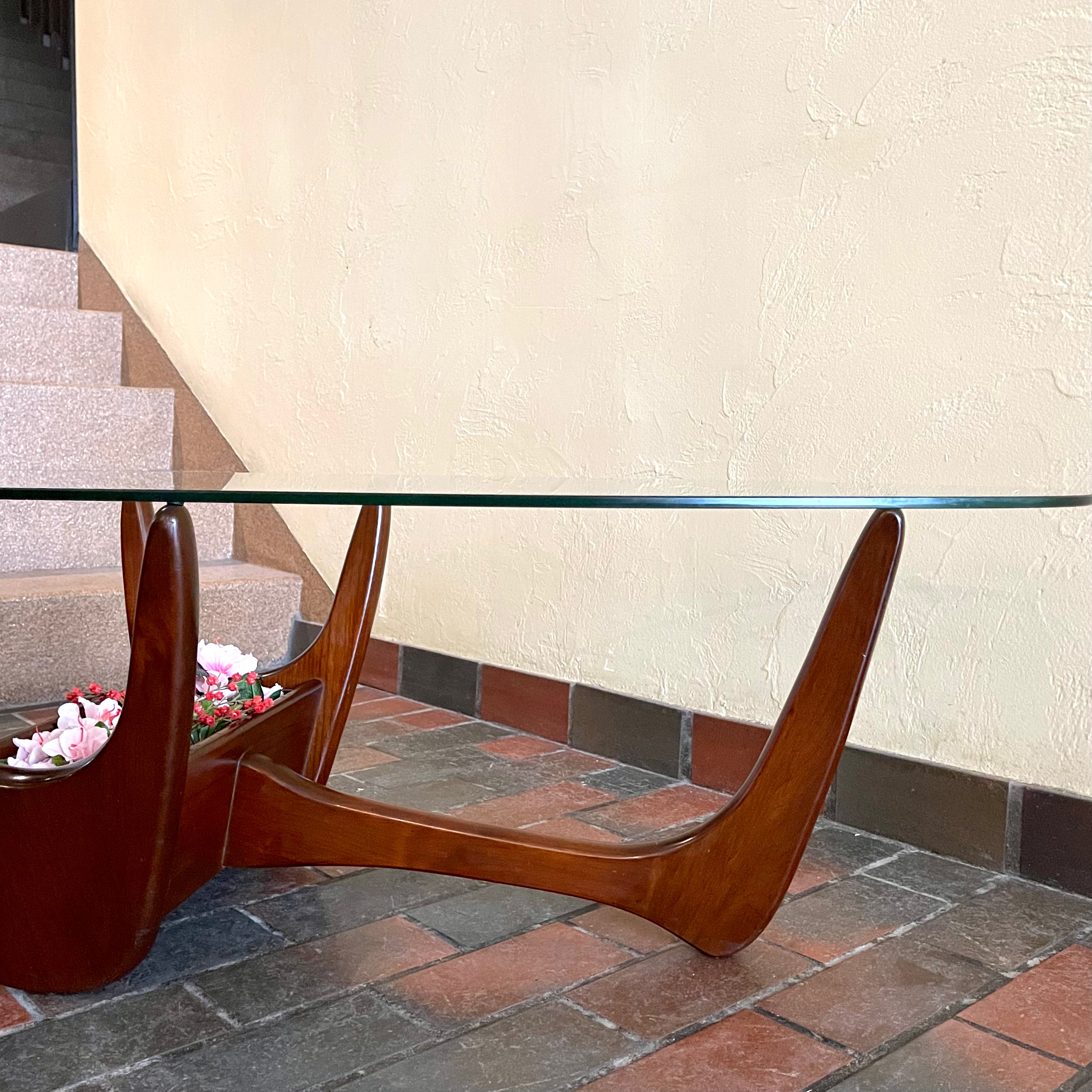 Kroehler Walnut Coffee / Cocktail Table - Mr. Mansfield Vintage