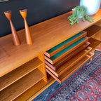 Tambour Door Teak Credenza by Jens H. Quistgaard for LOVIG