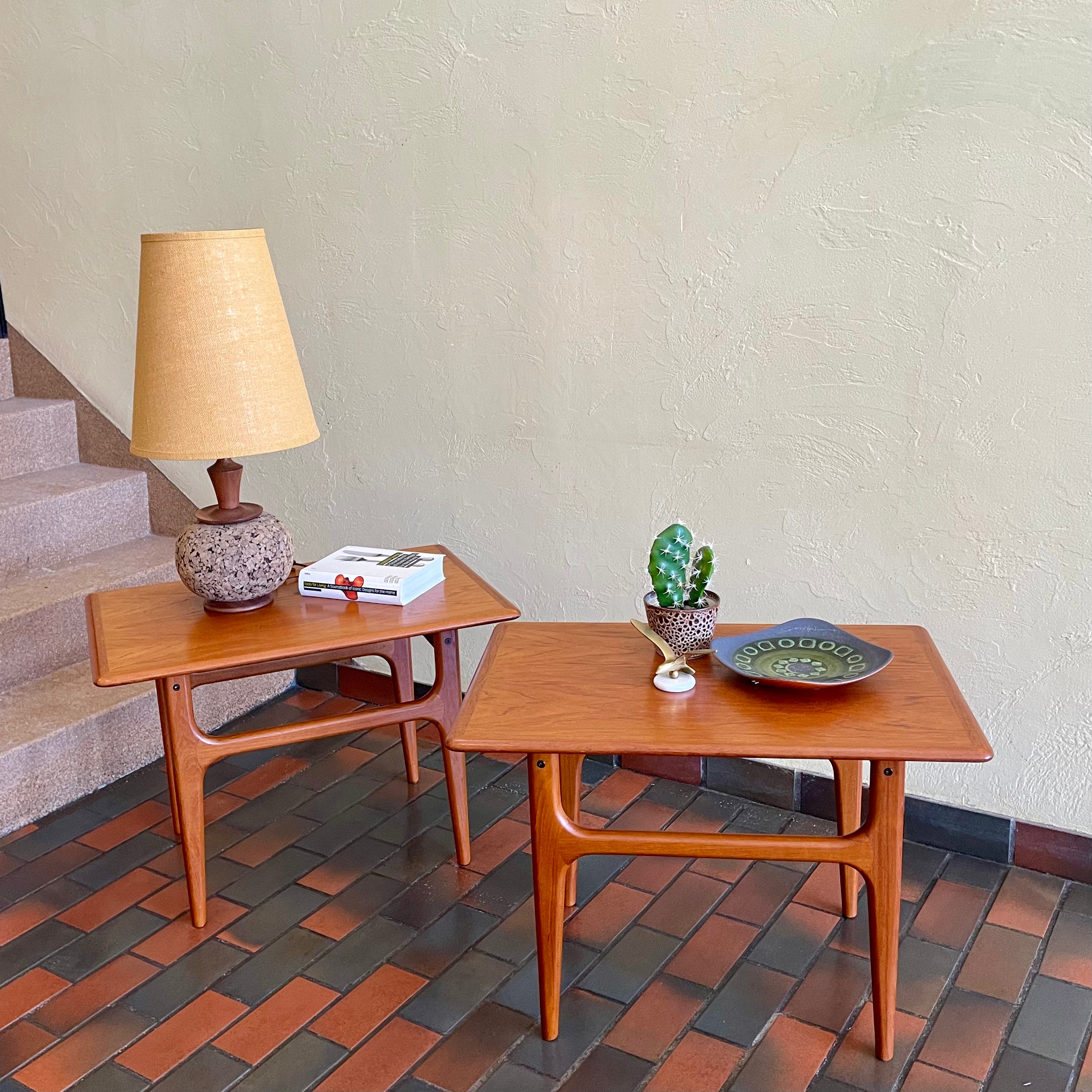  Teak TRIOH MADE IN DENMARK Side-tables Mr. Mansfield Vintage