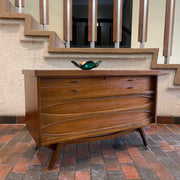 Vintage Walnut Cedar Chest