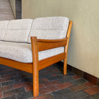 Solid Teak Frame Sofa - Mr. Mansfield Vintage