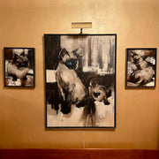  Mid-century Portraits of Siamese Cats