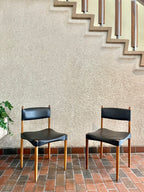 Two Anders Jensen Chairs for Holstebro Denmark
