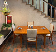 Teak Expanding Table - Mr. Mansfield Vintage