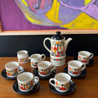 Vintage SADLER “Folk Love” Coffee Set