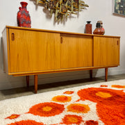 Mid-century Modern Teak Credenza/Sideboard Mr. Mansfield Vintage