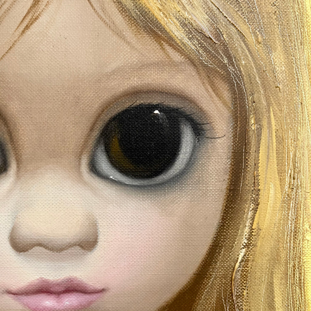 “The Last Bouquet” A painting by Margaret Keane - Mr. Mansfield Vintage