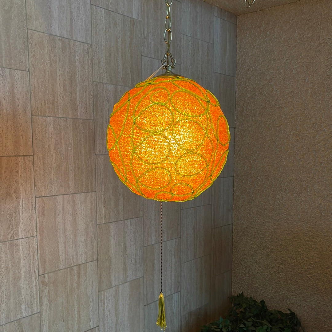 Vintage Swag Spaghetti lamp